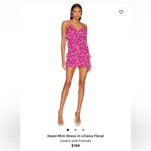 Lovers + Friends Hazel Mini Dress in Liliana Floral